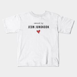 BTS jungkook  owned by Jeon Jungkook Kpop merch Kids T-Shirt